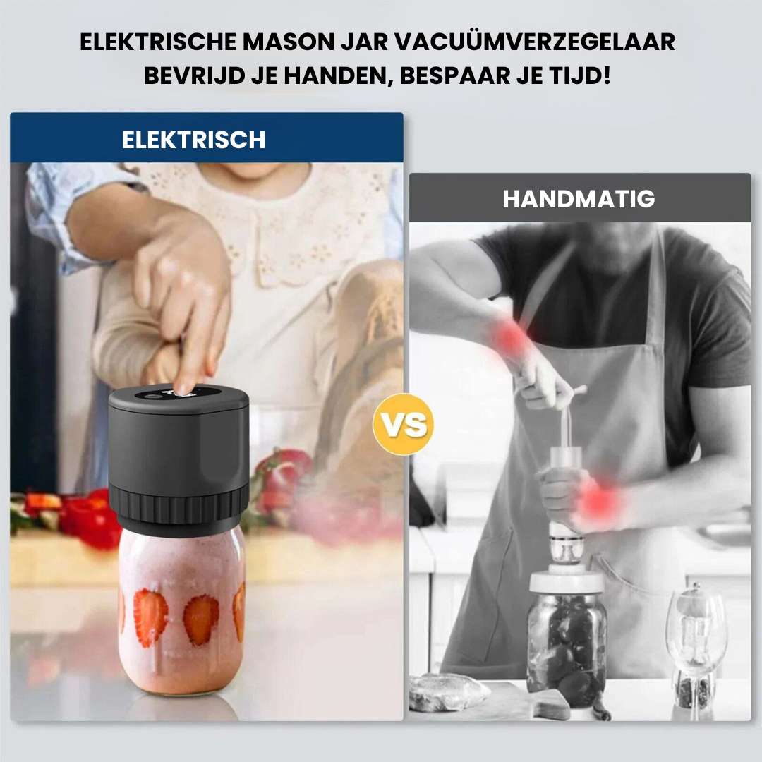 FreshSeal Vacuümsealer voor Potten