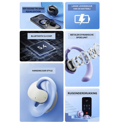 EchoWave Bluetooth Oordopjes