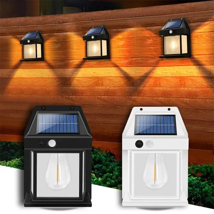 SunGlow Solar Wandlamp