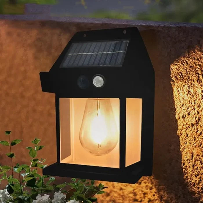 SunGlow Solar Wandlamp