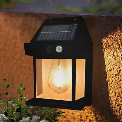 SunGlow Solar Wandlamp