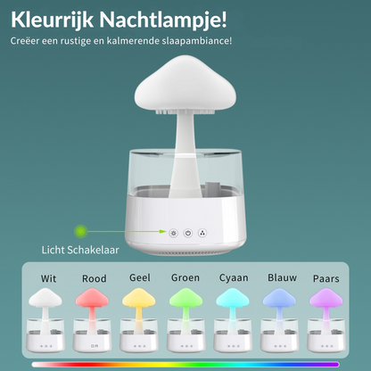 AromaGlow Nachtlampje Luchtbevochtiger