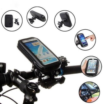 HoldTight Waterdichte Telefoonhouder voor Fiets en Motor