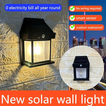 SunGlow Solar Wandlamp