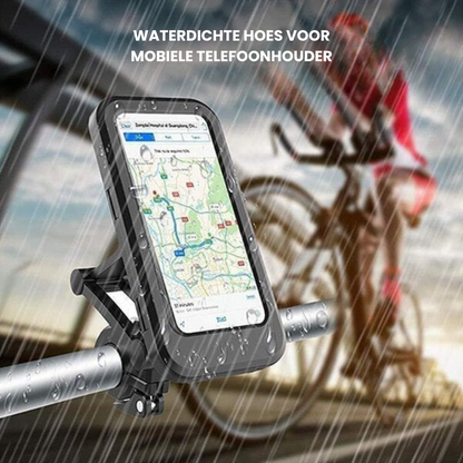 HoldTight Waterdichte Telefoonhouder voor Fiets en Motor