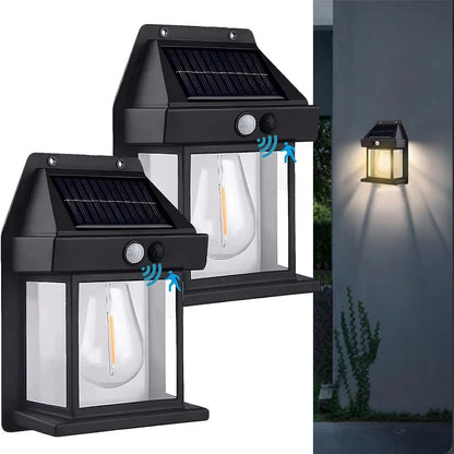 SunGlow Solar Wandlamp