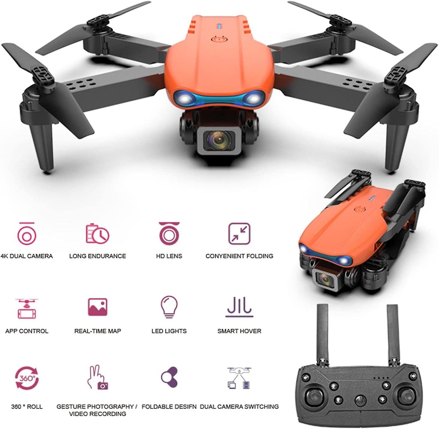 SkyMaster Pro 4K Drone