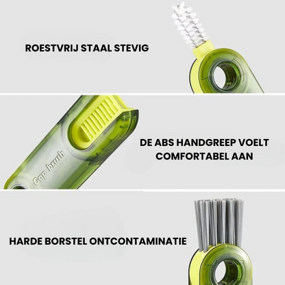 CleanMaster 3-in-1 Borstel