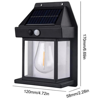 SunGlow Solar Wandlamp