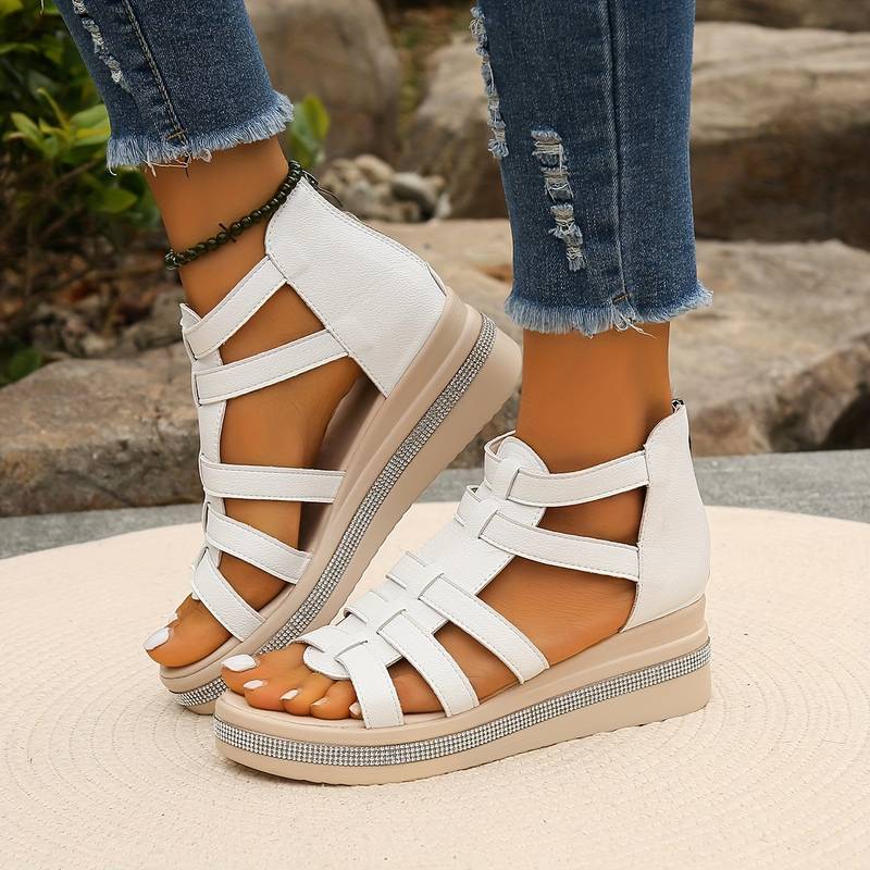 Glammy Wedge Sandalen