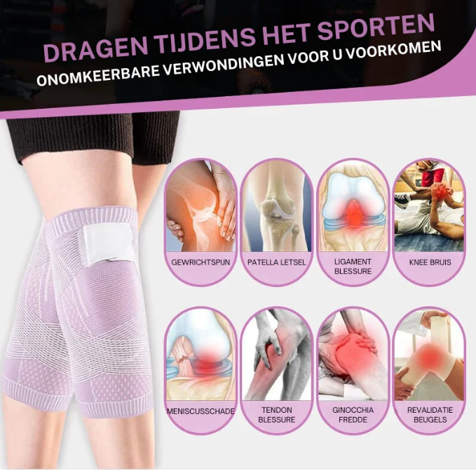 SupportFlex Compressie Kniebeschermers