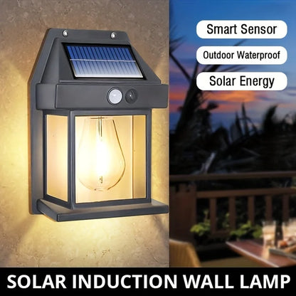 SunGlow Solar Wandlamp