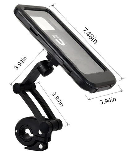 HoldTight Waterdichte Telefoonhouder voor Fiets en Motor